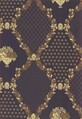 Motivansicht des Stoffes ADORATA DARK BLUE