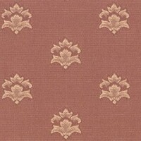 Detailansicht des Stoffes ARETHA, Farbton OLDROSE (dezentes florales Ornament)
