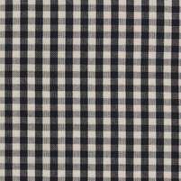 Motivansicht des Karostoffes ARVID CHECK, Farbtonkombination BLACK/CREAM, bei ARTE FRESCA