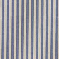 Motivansicht des Streifenstoffes ARVID STRIPE, Farbkombination BLUE/CREAM, bei ARTE FRESCA