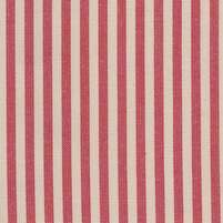 Motivansicht des Streifenstoffes ARVID STRIPE, Farbkombination CORAL/CREAM, bei ARTE FRESCA