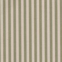 Motivansicht des Streifenstoffes ARVID STRIPE, Farbkombination GREEN/CREAM, bei ARTE FRESCA