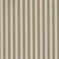 Motivansicht des Streifenstoffes ARVID STRIPE, Farbkombination GREEN/CREAM, bei ARTE FRESCA