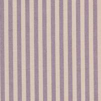 Motivansicht des Streifenstoffes ARVID STRIPE, Farbkombination LILAC/CREAM, bei ARTE FRESCA