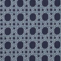 Motivansicht des Outdoorstoffes (Jaquardstoff) BARINAS, Farbton BLUE, bei ARTE FRESCA