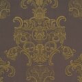 Ansicht des Stoffes BEAUMONT am Beispiel von BEAUMONT BEIGE ON AMETHYST