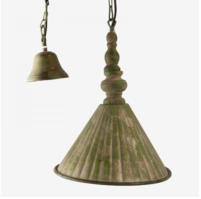 romantische Deckenlampe aus Metall, unregelmig geformt, bei ARTE FRESCA