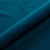 einfarbiger, robuster Vorhang-, Deko-, Rollo- und Polsterstoff: BRUGES VELVET, Farbton MIDNIGHT BLUE, bei ARTE FRESCA