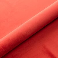 einfarbiger, robuster Vorhang-, Deko-, Rollo- und Polsterstoff: BRUGES VELVET, Farbe RED, bei ARTE FRESCA
