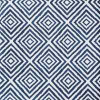 Muster des Stoffes: Rauten in Marineblau