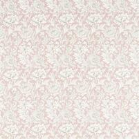 Motivansicht des englischen Stoffs CHRYSANTHEMUM TOILE, Farbe COCHINEAL PINK, bei ARTE FRESCA