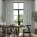 Stoff CHRYSANTHEMUM TOILE SLATE als Vorhangstoff
