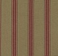 Motivansicht des Stoffes COTE CAMPAGNE STRIPE RED-BEIGE