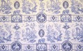 weitere Ansicht des Stoffes DIANA PORCELAIN BLUE