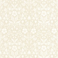 Motivansicht franz. Vliestapete DONOVAN, Farbkombination WHITE/BEIGE, bei ARTE FRESCA