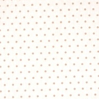 Detailansicht des bedruckten Baumwollstoffes DROP (Farbton BEIGE/WHITE) Stoff mit Punkten