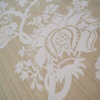 Detailansicht englischer Jacquardstoff ELIZABETH, Farbton SANDSTONE, bei ARTE FRESCA