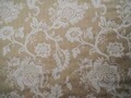 englischer Jacquardstoff mit grossem floralem Motiv ELIZABETH SANDSTONE