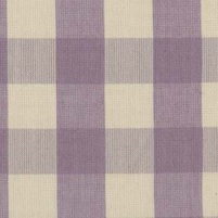 Motivansicht des karierten Webstoffes EMRIK, Farbtonkombination LILAC/CREAM