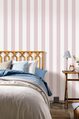 Raumbild der Tapete EVANDER STRIPE ROSE