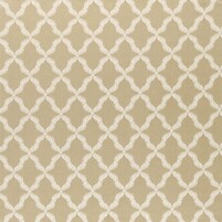 Ansicht des Stoffes EVELYN, Farbton GOLDEN BEIGE (Rautenmuster im Barockstil)