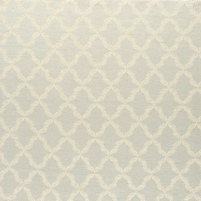 Ansicht des Stoffes EVELYN, Farbton NATURAL (Rautenmuster im Barockstil)