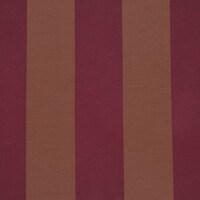 Ansicht des gestreiften Webstoffs FAVERGES BORDEAUX ON BRONZE
