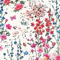 florale Tapete HEATHER, Farben MULTI, bei ARTE FRESCA