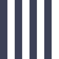 Motiv der Streifentapete ISAAC STRIPE, Farbton MIDNIGHT BLUE,  bei ARTE FRESCA