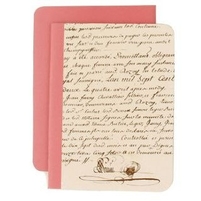 Notizbuch gro La Lettre, Farbe Rose, bei ARTE FRESCA