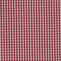 Motivansicht des karierten Webstoffes LOTTI BURGUNDY