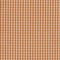 Motivansicht des karierten Webstoffes LOTTI ORANGE