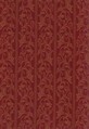 Motiv des Webstoff LUCIA BORDEAUX (florale Ornamente in Streifen)