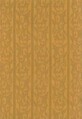 Motiv des Webstoff LUCIA GOLD (florale Ornamente in Streifen)