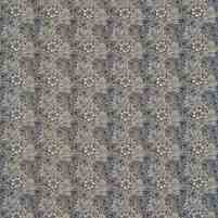 Motivansicht des englischen Stoffs MARIGOLD, Farbkombination INDIGO/LINEN, bei ARTE FRESCA