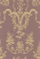 Motivansicht des Stoffes MELISANDE BEIGE ON AMETHYST