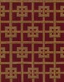 Motivansicht des Stoffes MORGAN RED