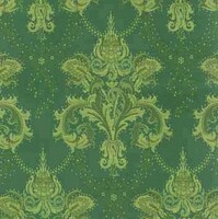 Detailansicht des Vorhang- und Dekostoffes PERDITA, Farbton GREEN