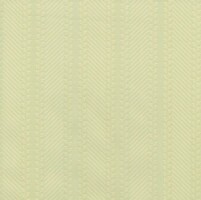 Detailansicht des Stoffes RITA STRIPE, Farbton ALMOND GREEN (Streifen mit Borten von Blattornamenten)