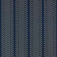 Detailansicht des Stoffes RITA STRIPE, Farbton BEIGE ON NAVY (gemusterte Streifen)