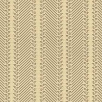 Detailansicht des Stoffes RITA STRIPE, Farbton BROWN ON CREAM (gemusterte Streifen)