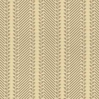 Detailansicht des Stoffes RITA STRIPE, Farbton BROWN ON CREAM (gemusterte Streifen)