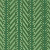 Detailansicht des Stoffes RITA STRIPE, Farbton CREAM ON GREEN (gemusterte Streifen)