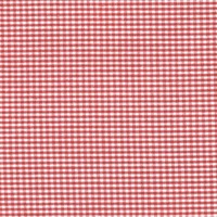 Detailansicht des Stoffes ROYANS CHECK, Farbton RED-WHITE (Karostoff mit kleinen Karos)