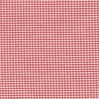 Detailansicht des Stoffes ROYANS CHECK, Farbton RED-WHITE (Karostoff mit kleinen Karos)
