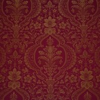 Detailansicht Webstoff im Renaissancestil: SAINT LYS BORDEAUX