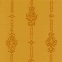 Detailansicht des Stoffes SELENA, Farbton GOLD (Ornamente in Streifen)