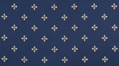 Motivansicht des Stoffes STELLA BEIGE ON NAVY