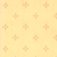 Detailansicht des Stoffes STELLA, Farbton GOLD ON CREAM (Sternornament)