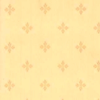 Detailansicht des Stoffes STELLA, Farbton GOLD ON CREAM (Sternornament)